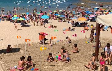 Este lunes comienza la temporada alta de playas en la ciudad.