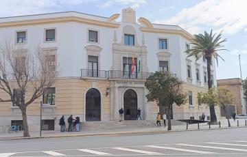 Vista de la Audiencia Provincial de Cádiz 