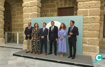 El alcalde de Cádiz junto con el embajador de Chile en España participan en el Encuentro de Economía Azul Chile-España.