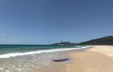 Imagen de la playa de los Lances, en Tarifa. 