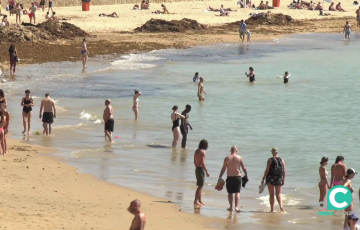 Una imagen de una playa de Cádiz