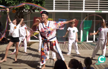 El taller para toda la familia ‘Danzando el color’ en el ECCO