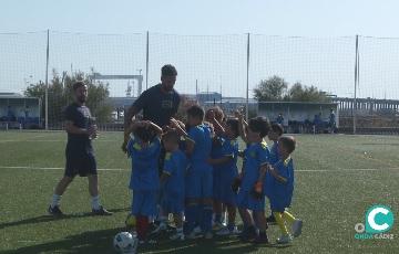 Las instalaciones de Elcano han acogido la primera edición del campus del futbolista