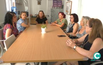 Encuentro de la Junta Directiva de la Asociación Mujeres de Acero en la nueva sede en La Viña. 