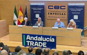 Acto de presentación de las ayudas TRADE de la Junta de Andalucía 