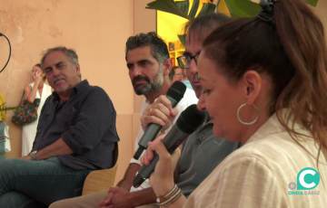 José Luis García Cossío y Jesús Bienvenido intervinieron a respecto del libro sobre el artista barcelonés,