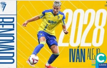 Alejo amplía tres años más su vinculación con los amarillos (Foto: Cádiz CF)