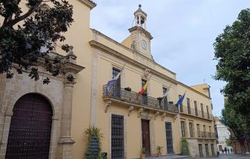 Fachada del consistorio jerezano