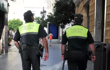 Agentes de la Policía Local en una imagen de archivo