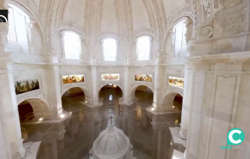 La tecnológía proyecta vistas espectaculares del primer templo de la ciudad