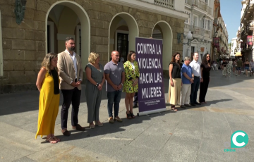 La plaza de San Juan de Dios escenario de la repulsa del luctuoso suceso