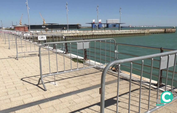 Imagen del paseo marítimo de Astilleros cuyos arreglos han sido aprobados