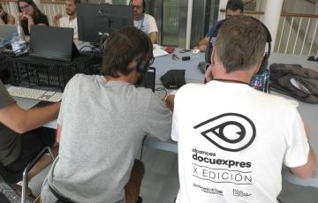 Las sesiones de montaje de Docuexprés se celebran en el ECCO