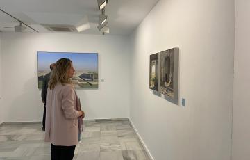 Imagen de la exposición en Rivadavia. 