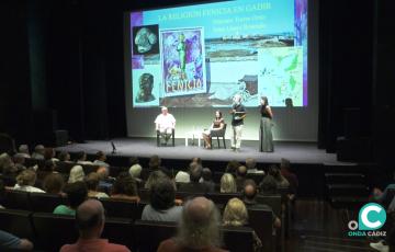 Una de las conferencias que se ha celebrado enmarcada en el ciclo "Cádiz Fenicia". 