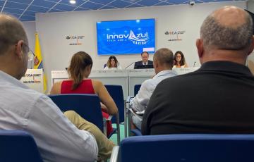 Presentación de InnovAzul Caribe 2024 en la Universidad de Cádiz.