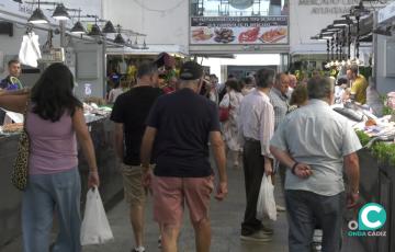 Imagen del Mercado Central de Abastos de Cádiz. 