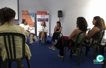 Encuentro de "Mujeres que documentan el mundo" celebrado en el ECCO. 