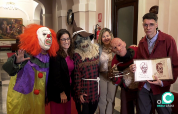 Imagen de la presentación de la programación municipal con motivo de Halloween. 