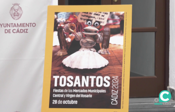 Presentación del cartel anunciador y de la pregonera de Tosantos 2024, Mirian Peralta.