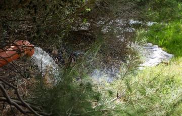 Instalaciones del sistema de depuración en la Estación Depuradora de Aguas Residuales 