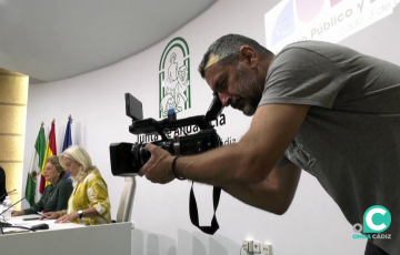 Inauguración de la Jornada Empleo Público y Discapacidad Intelectual organizada por la Delegación de la Junta en Cádiz y Feproami.