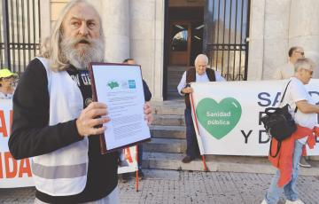 Concentración de Marea Blanca este jueves. 