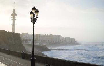  Paseo marítimo de Cádiz en una imagen de archivo