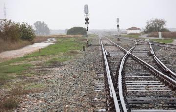 El temporal ha afectado el tránsito de trenes en la provincia