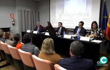 Un momento de la inauguración de la segunda jornada formativa en materia de violencia de género para abogados del turno de oficio.