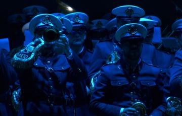 La música cofrade cumple con su cita anual en el Palacio de Congresos.