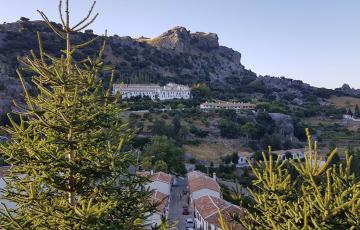 Vista panorámica de la localidad de la serranía gaditana