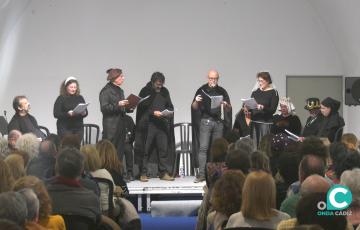 Actrices y actores de Cádiz han participado en la lectura dramatizada en el ECCO.