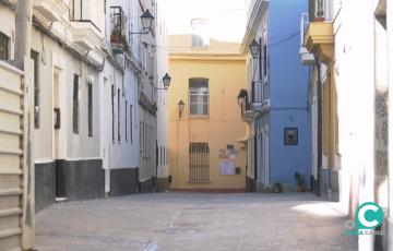 Imagen de la calle San Juan Bautista La Salle en el barrio de Santa María
