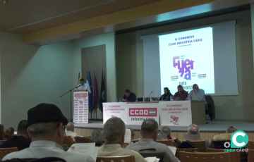 Imagen del IV Congreso de Industria del sindicato celebrado este miércoles en Cádiz