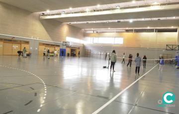 Interior del pabellón polideportivo El Náutico, en una imagen de archivo. 