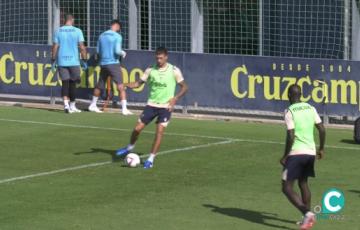 Kovacevic en una sesión de entrenamiento esta temporada