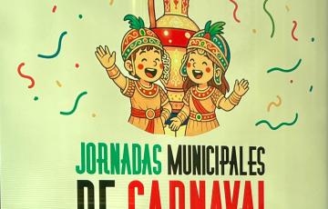 Cartel que ilustra la primera edición de las Jornadas Municipales de Carnaval.