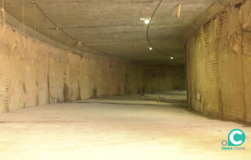 Detalle de una de las infraestructuras más emblemáticas del Puerto de Cádiz