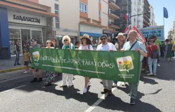 Manifestación Marea Verde
