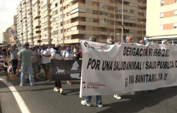 El Colegio de Veterinarios se moviliza en defensa de su criterio profesional.