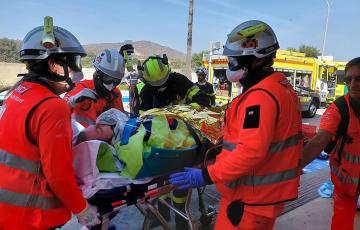Imagen de archivo de una intervención de emergencias 