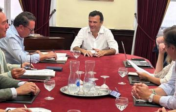 Bruno García, en la Junta de Gobierno Local