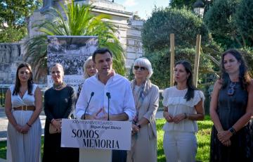 El PP de Cádiz recuerda a Miguel Ángel Blanco en el 28 aniversario de su asesinato.