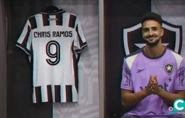 Chris Ramos lucirá el 9 en el Botafogo (Foto: Botafogo)