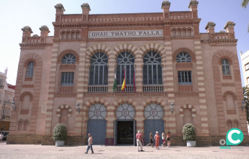Imagen exterior del edficio en la plaza Fragela