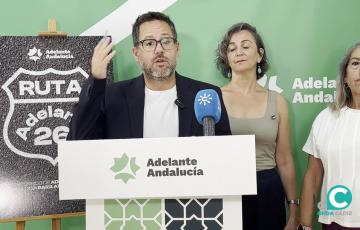 José Ignacio García, portavoz de Adelante Andalucía.