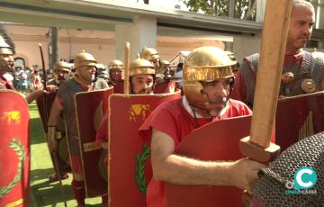Recreación histórica en el Baluarte de la Candelaria.