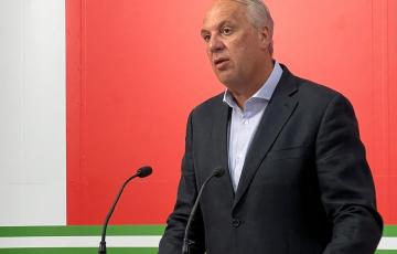  Ruiz Boix en rueda de prensa en una imagen de archivo