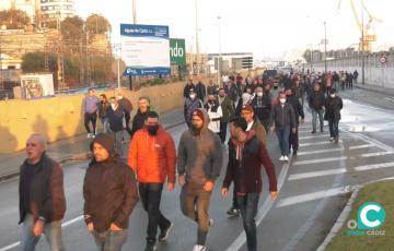 Movilización de los trabajadores del metal, convocada por CTM, en verano de 2023.  Movilización de los trabajadores del metal, convocada por CTM, en verano de 2023.